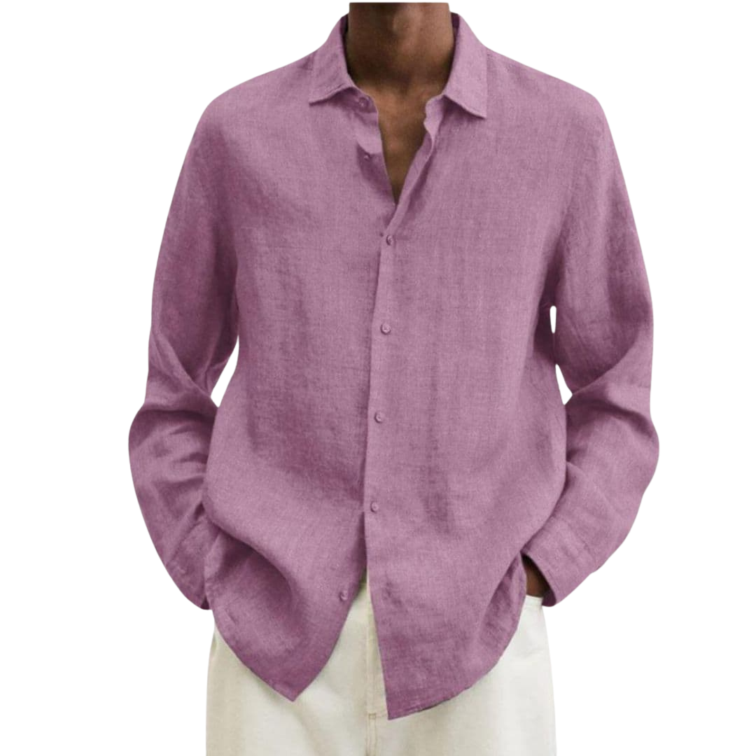 Chemise homme à col classique