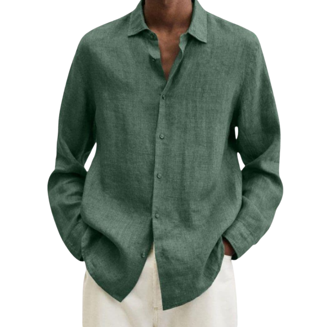 Chemise homme à col classique