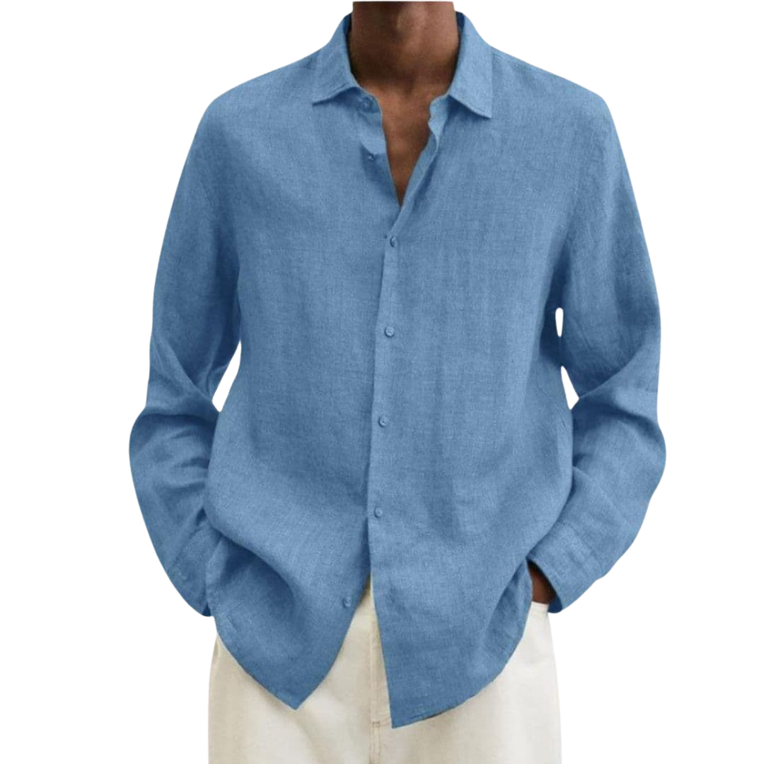 Chemise homme à col classique