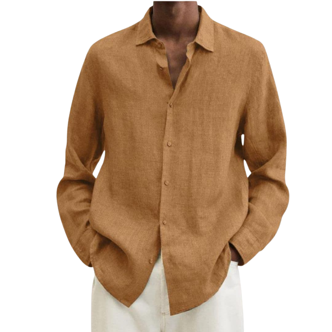 Chemise homme à col classique