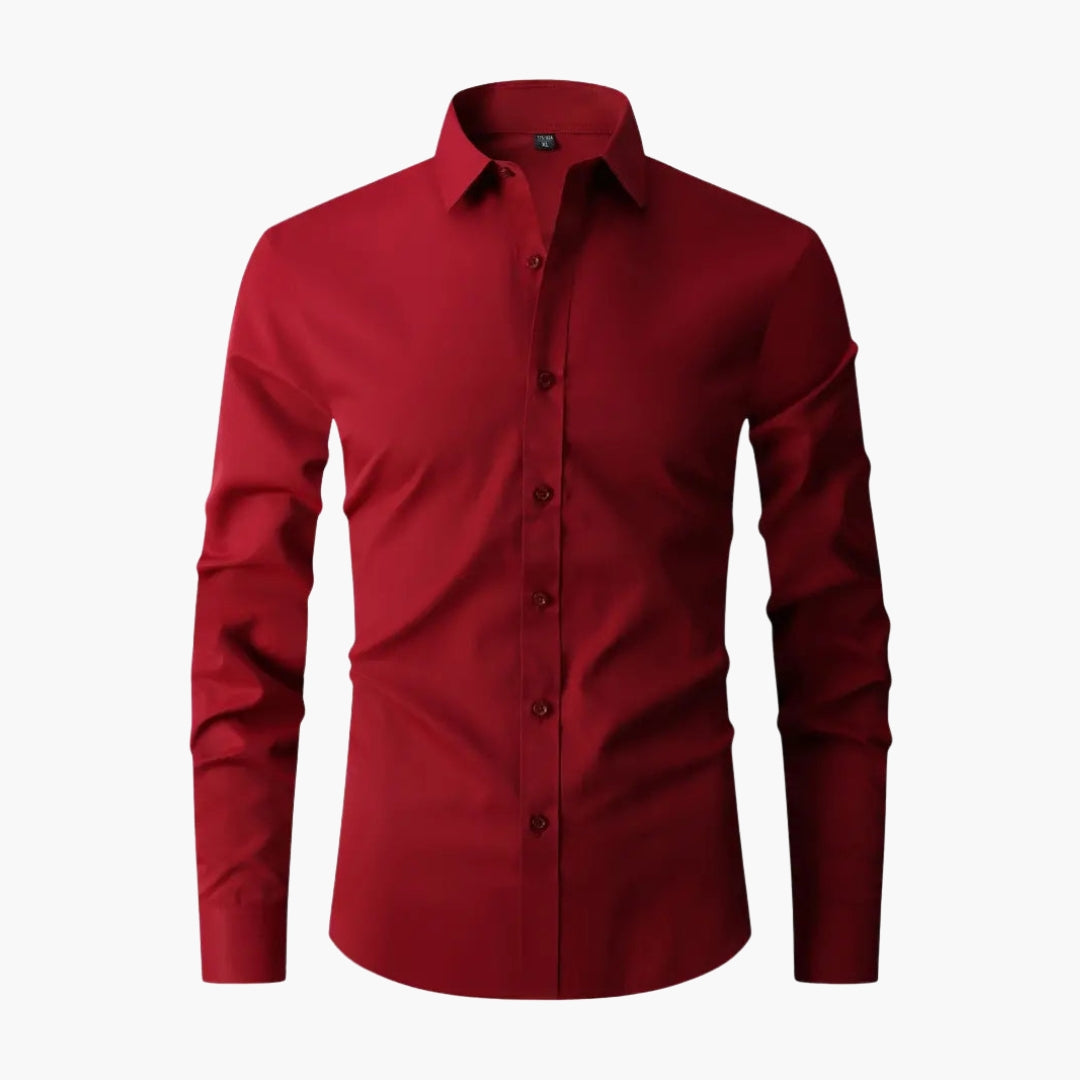 Chemise homme manches longues avec boutons