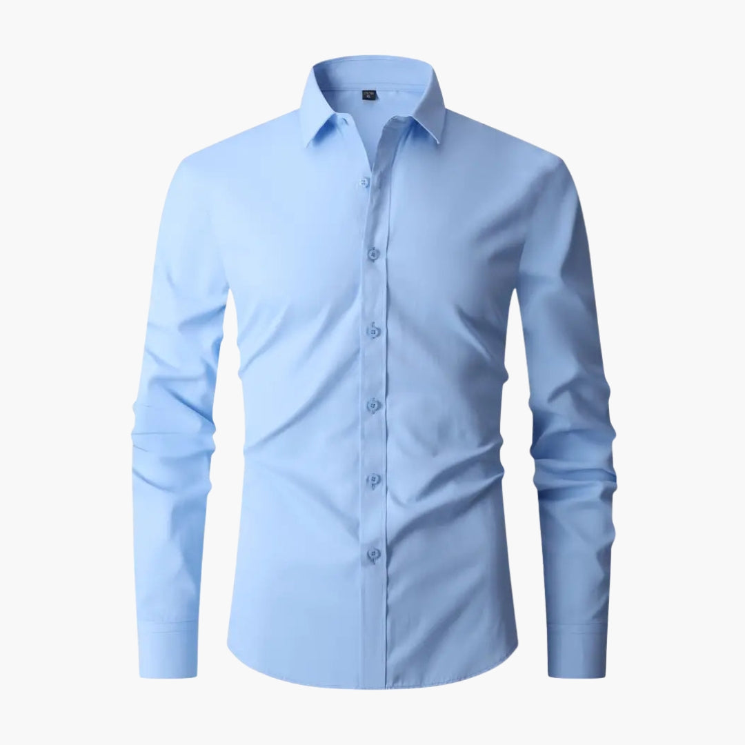 Chemise homme manches longues avec boutons