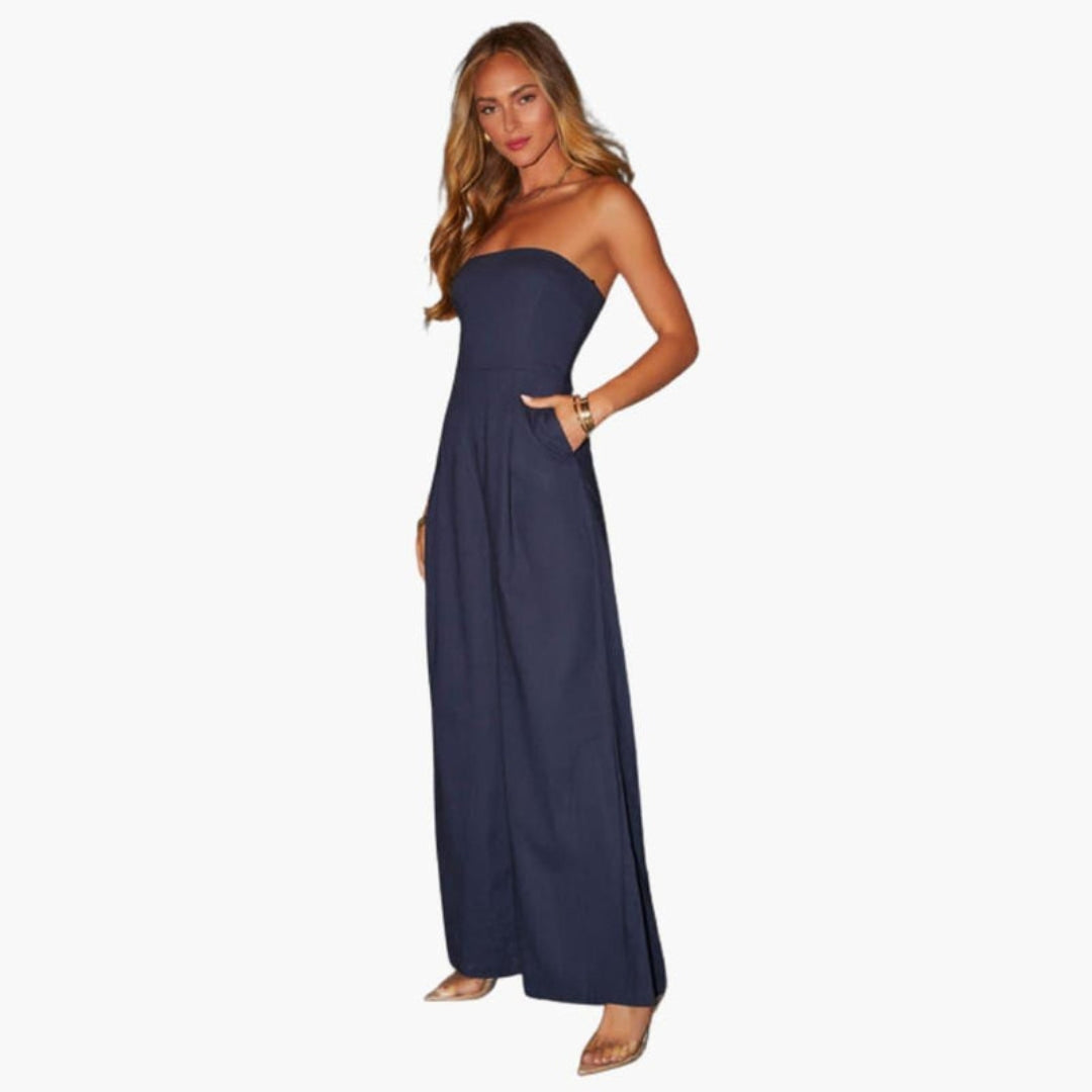 Tuta Donna con Scollo a Fascia