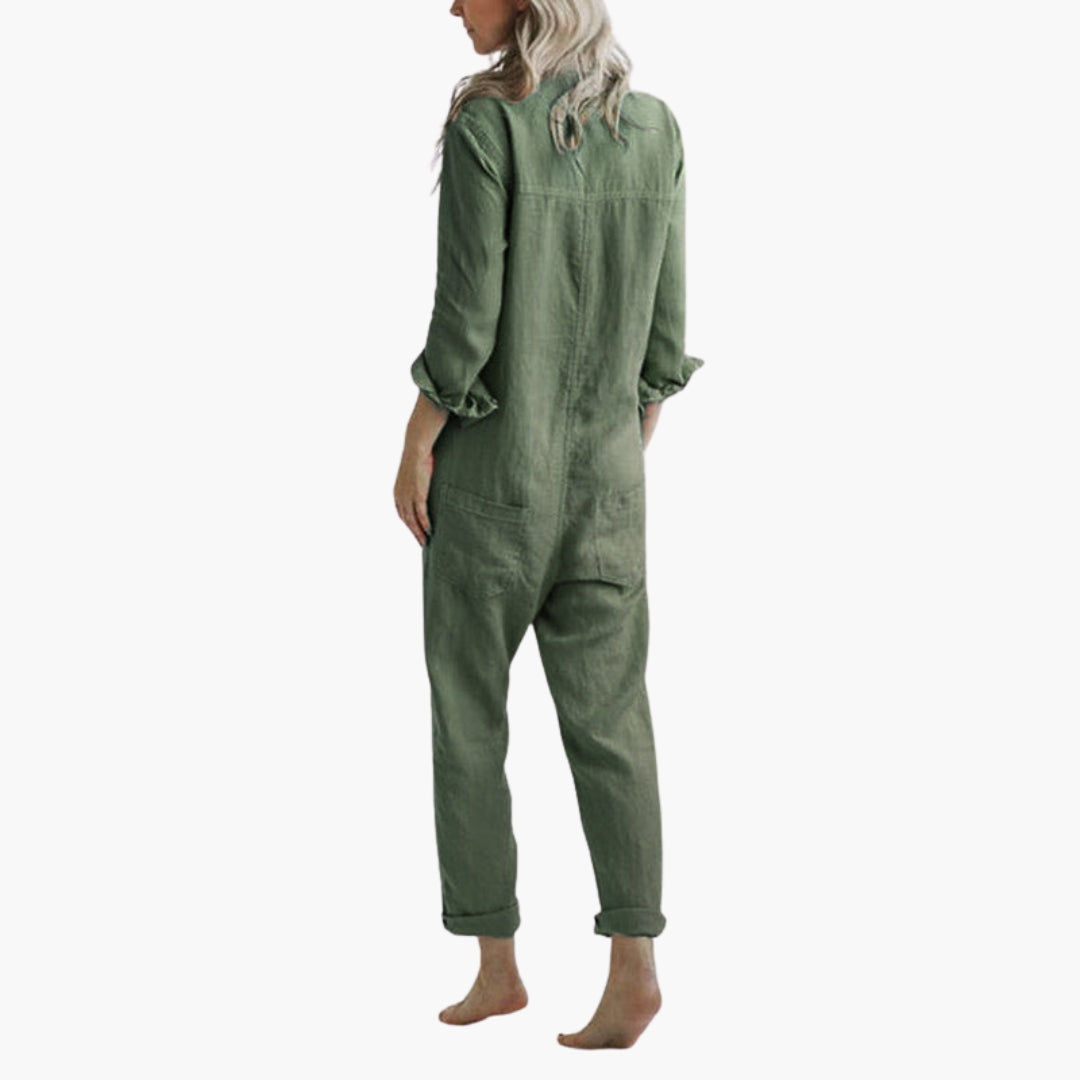 Combinaison femme à manches longues