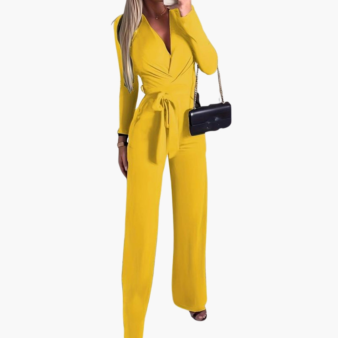 Combinaison femme avec pantalon large