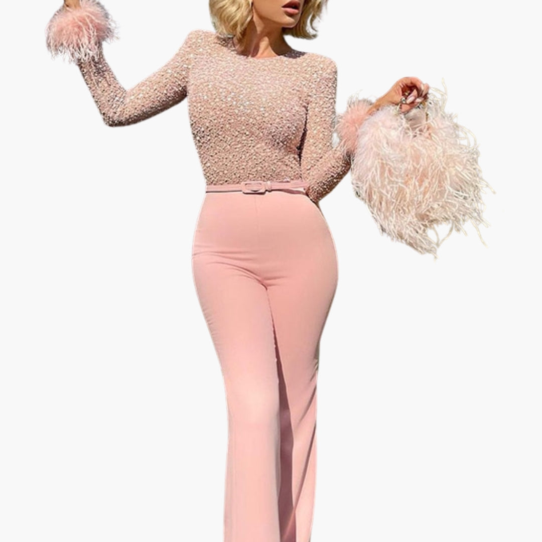 Combinaison donna top con paillettes