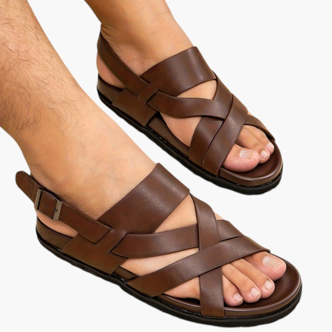 Confortable Sandales Homme a Brides Épaisses et Semelle Double