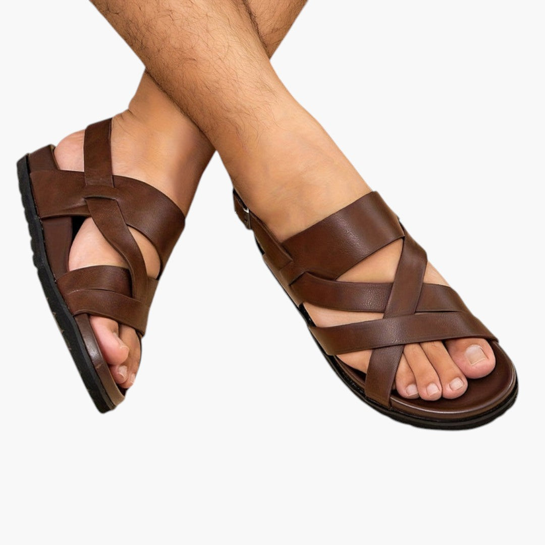 Confortable Sandales Homme a Brides Épaisses et Semelle Double