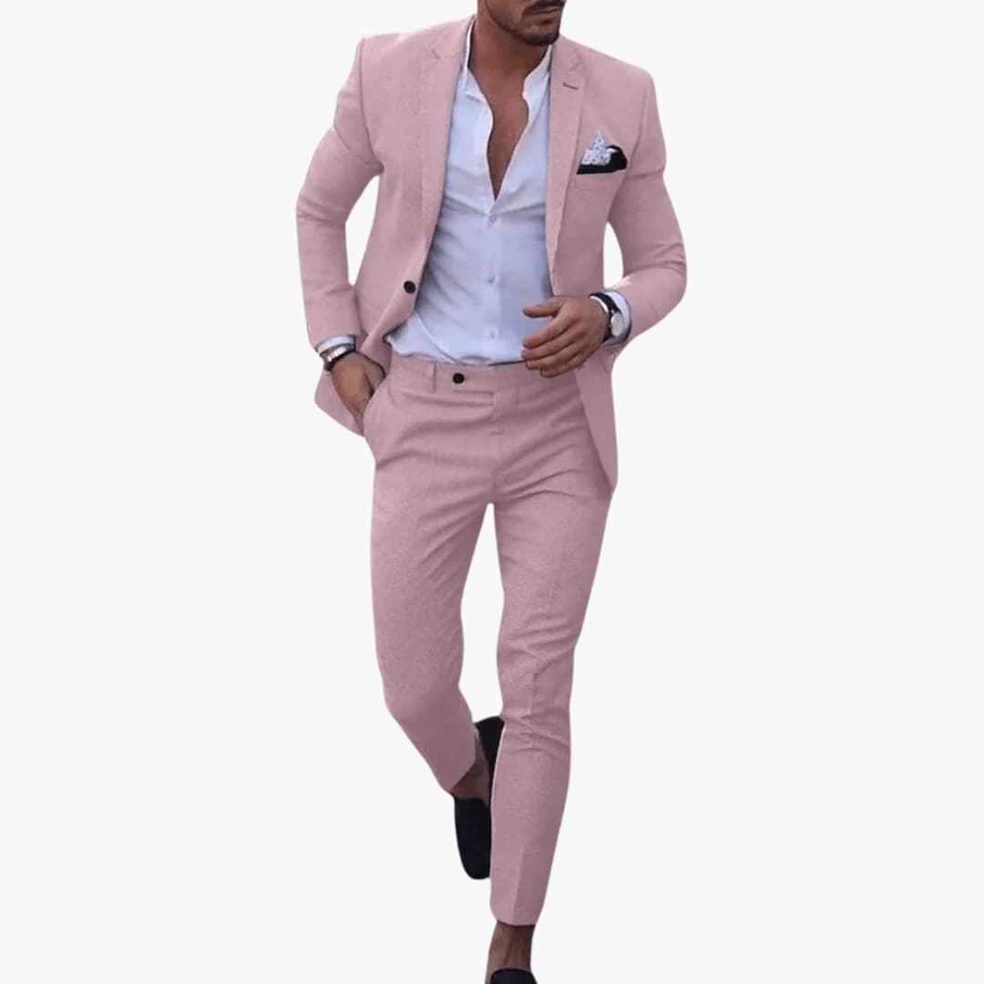Costume Homme avec Veste et Pantalon Coordonnés