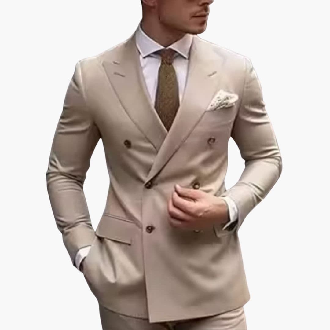 Costume homme deux pièces avec blazer