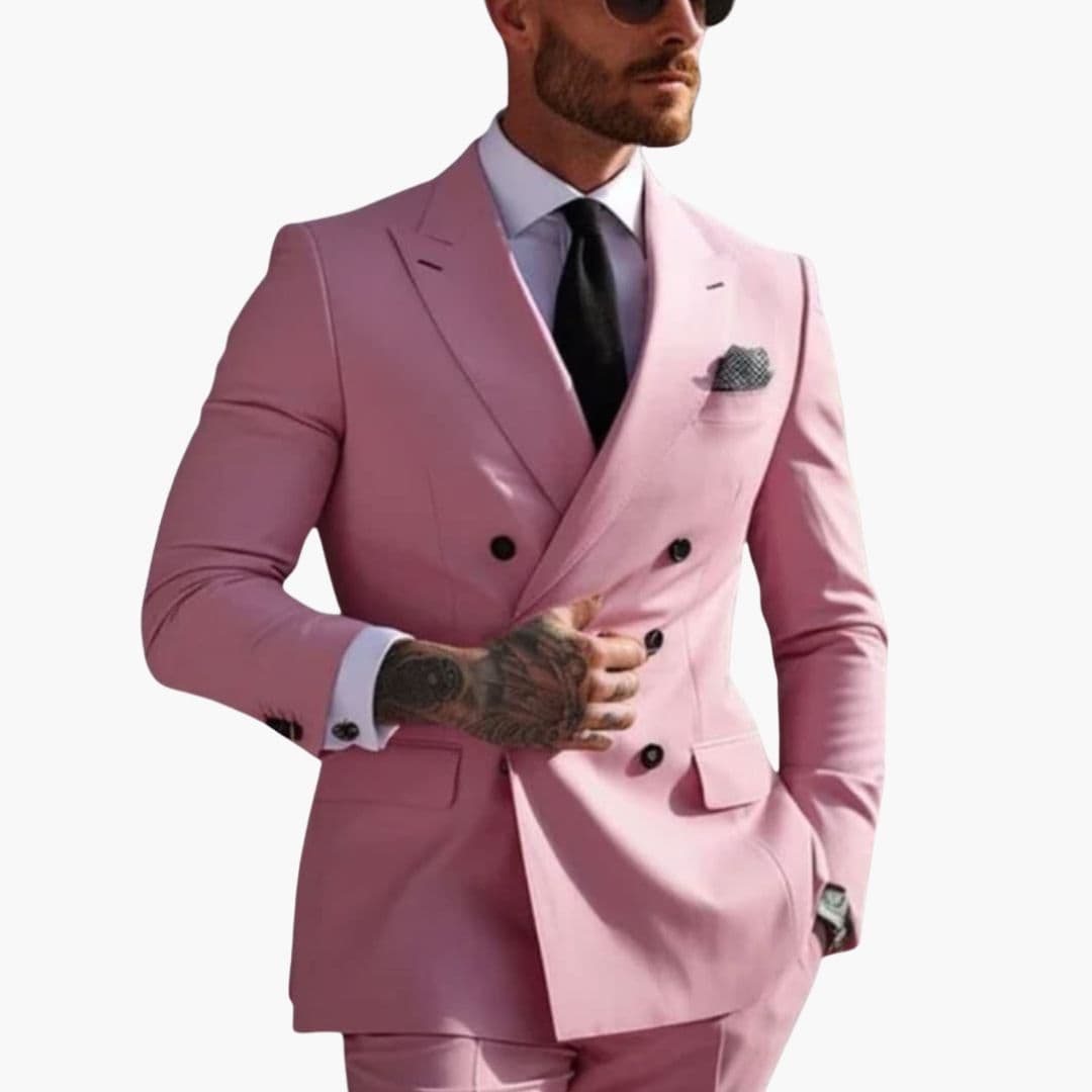 Costume homme deux pièces avec blazer
