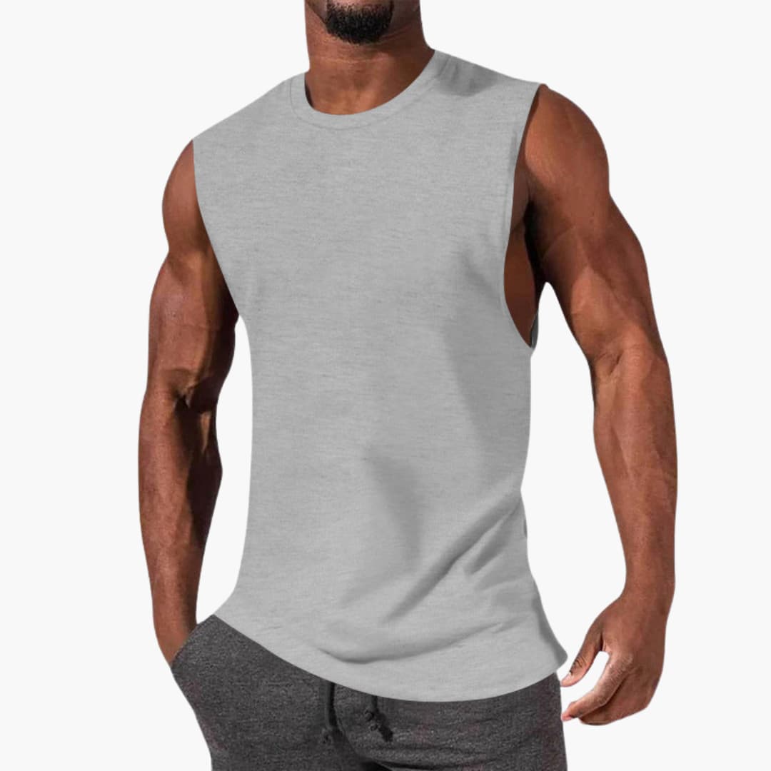 Débardeur de sport homme avec larges emmanchures
