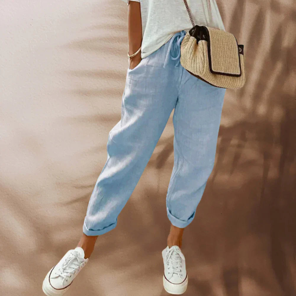 Pantalon femme casual chic | Confort au quotidien et coupe stylée