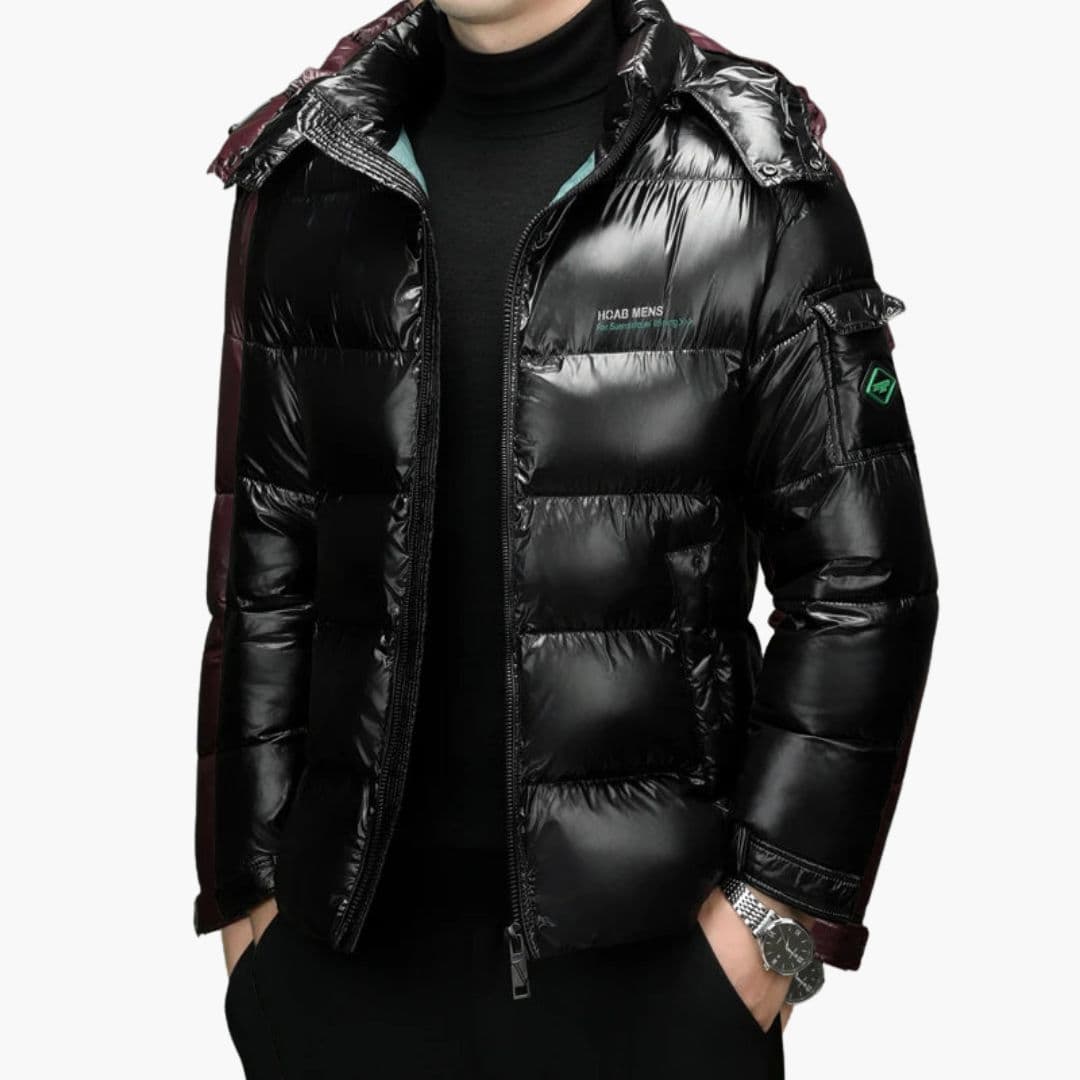 Doudoune Homme avec Capuche Amovible