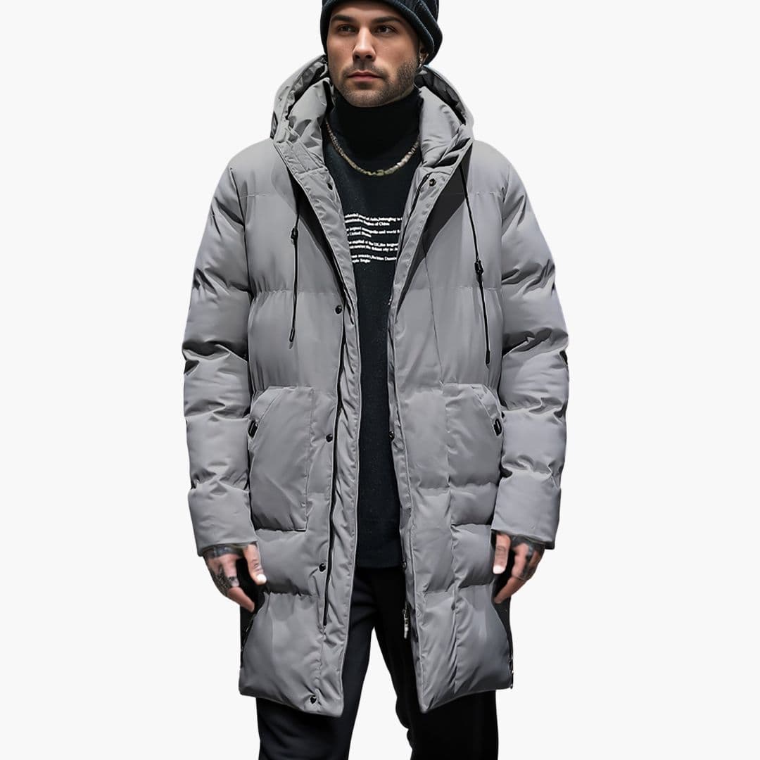 Doudoune homme longue avec capuche