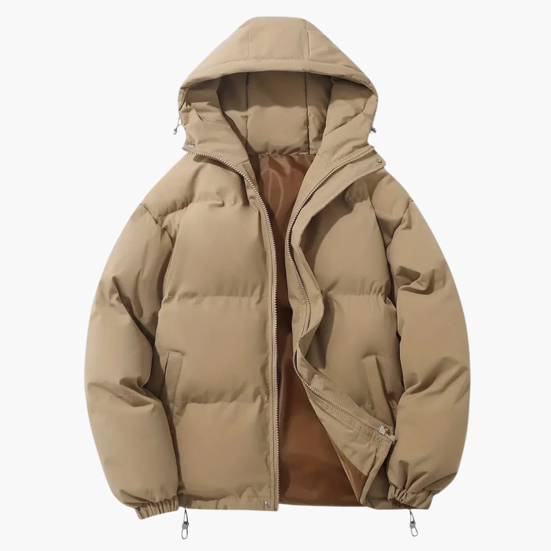 Doudoune pour homme avec capuche