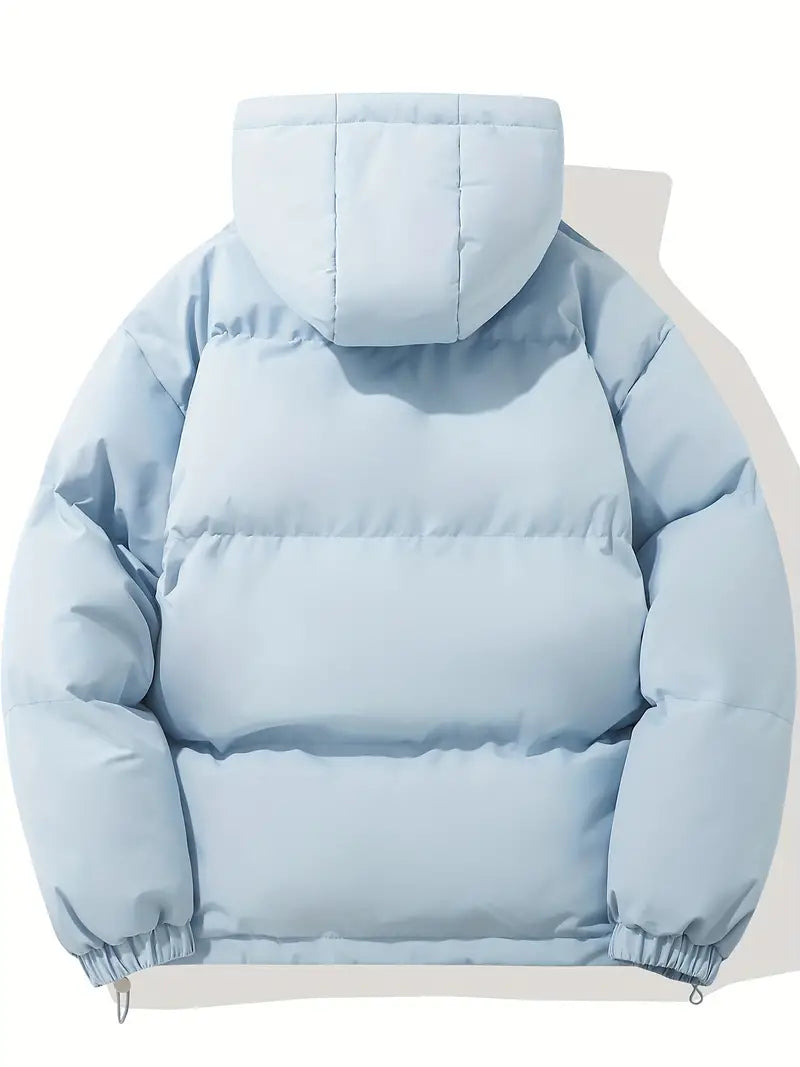 Doudoune femme avec capuche | Veste matelassée chaude, coupe décontractée | Hiver, usage quotidien