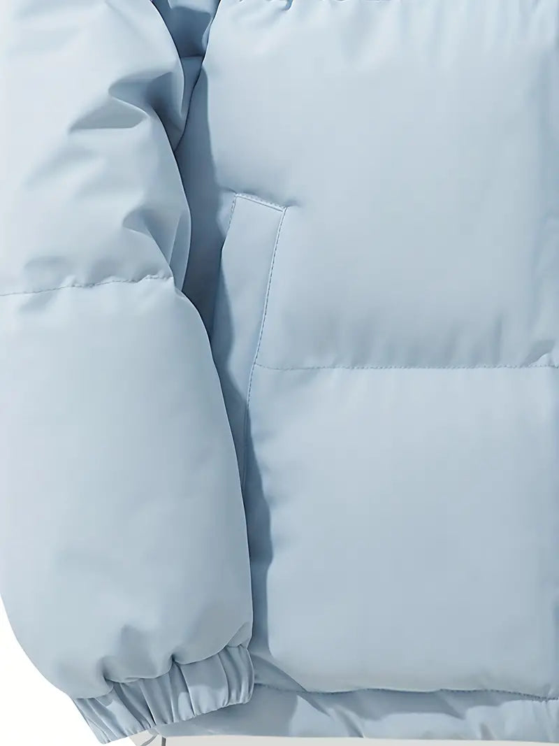 Doudoune femme avec capuche | Veste matelassée chaude, coupe décontractée | Hiver, usage quotidien