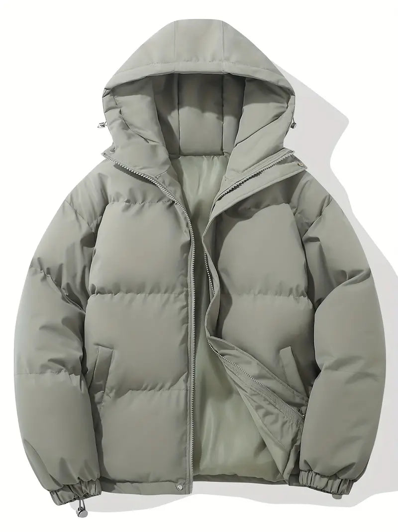 Doudoune femme avec capuche | Veste matelassée chaude, coupe décontractée | Hiver, usage quotidien