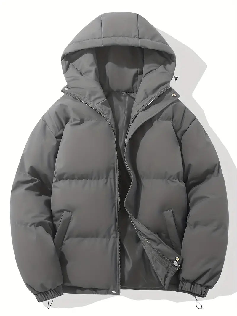 Doudoune femme avec capuche | Veste matelassée chaude, coupe décontractée | Hiver, usage quotidien