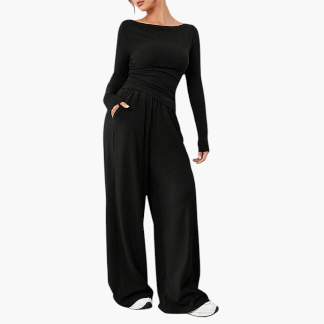 Ensemble Femme avec Coupe Ample et Haut Manches Longues