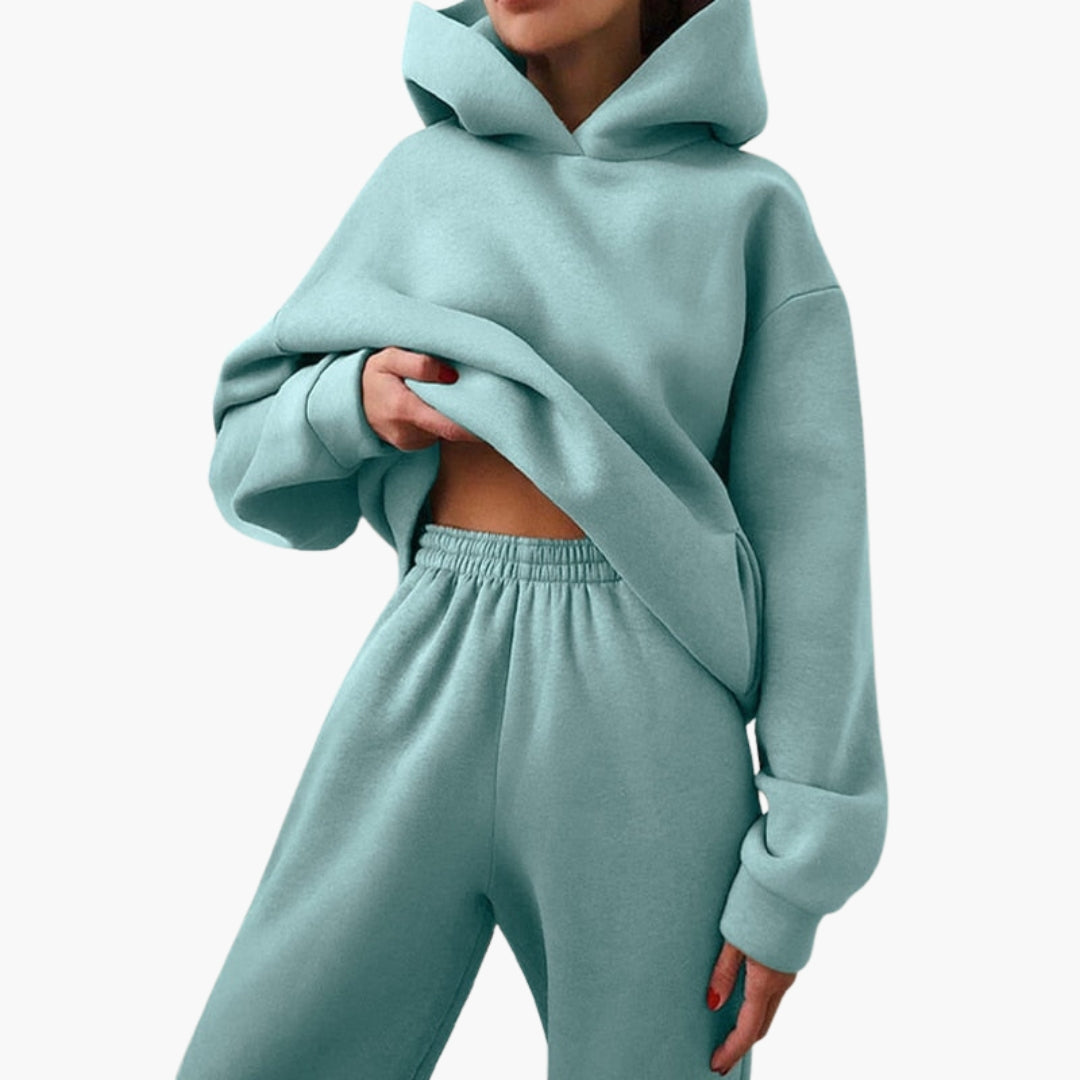 Ensemble Jogging Femme avec Haut à Capuche