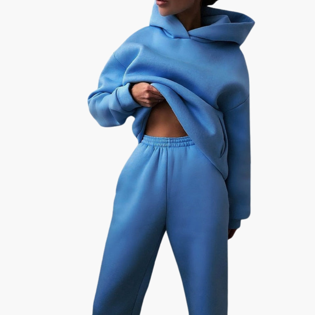 Ensemble Jogging Femme avec Haut à Capuche