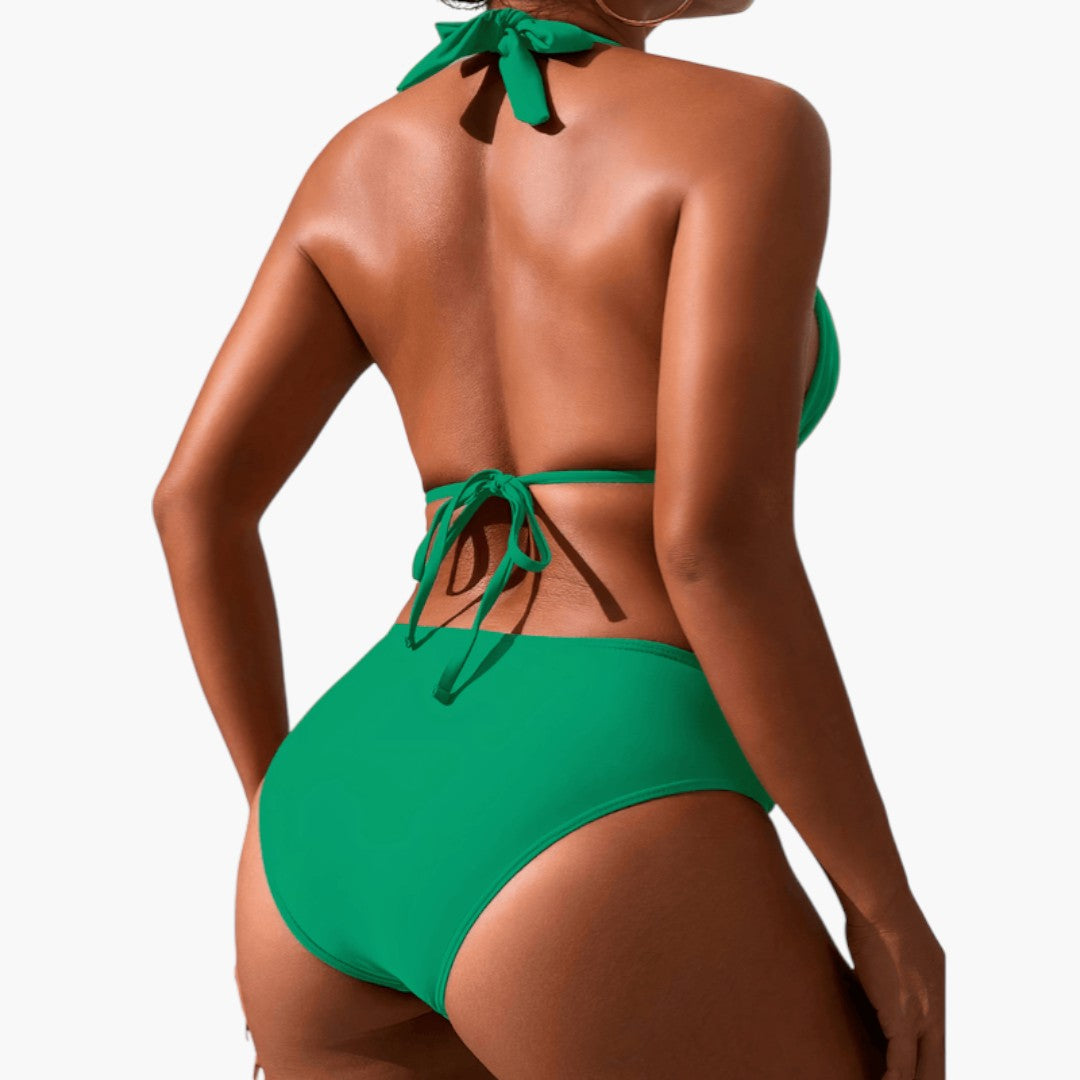 Bikini set voor dames met driehoekige top