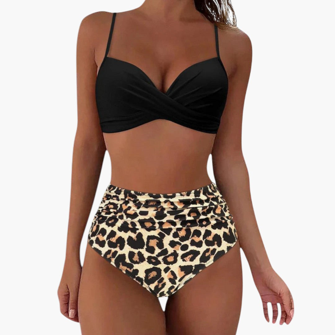 Bikini set voor dames met bloemenpatroon