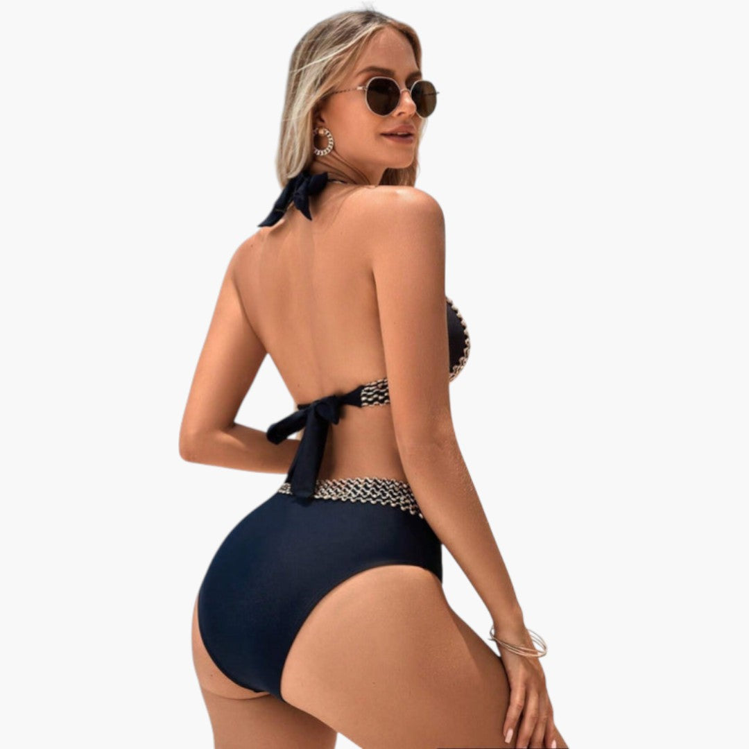 Completo bikini da donna con reggiseno a triangolo