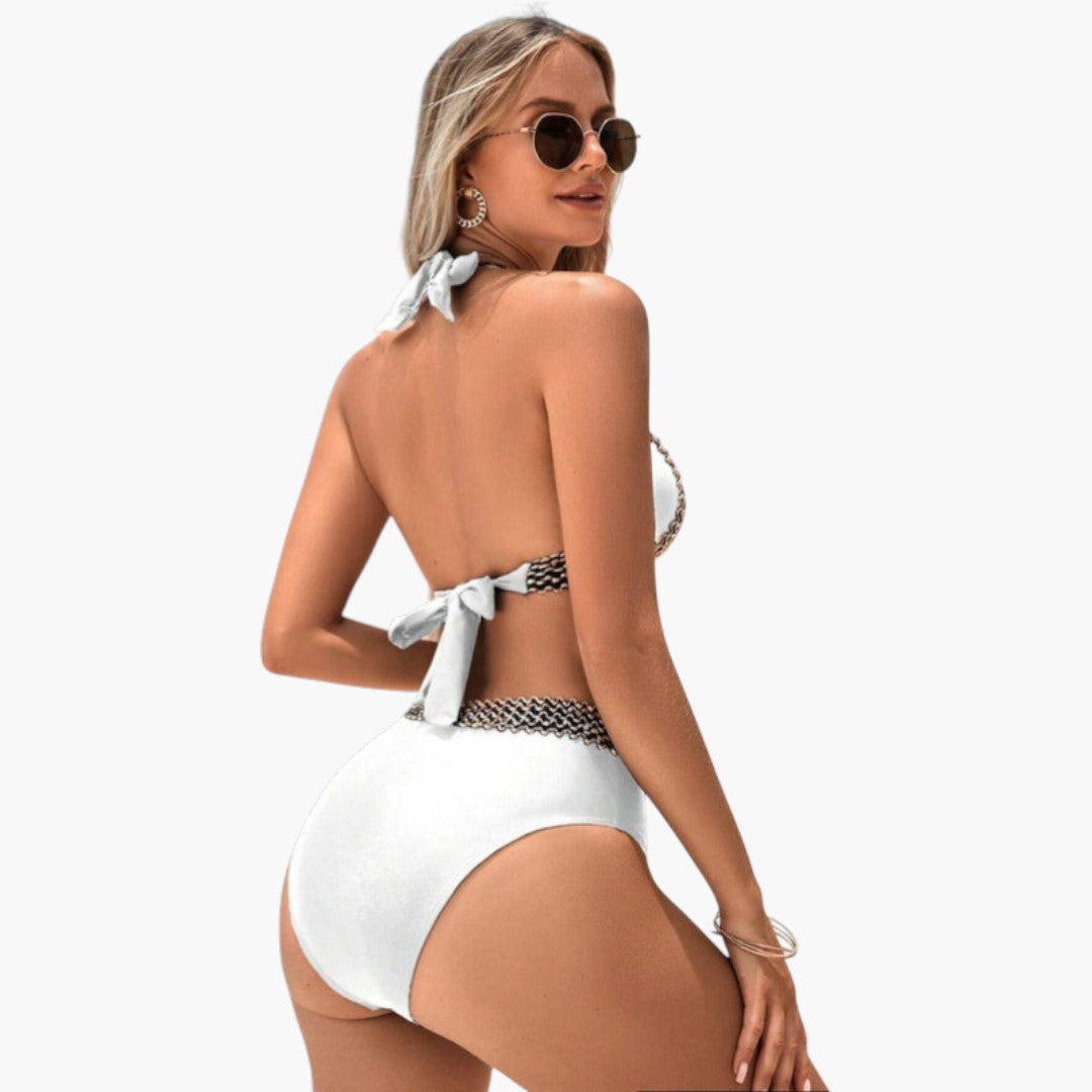 Completo bikini da donna con reggiseno a triangolo