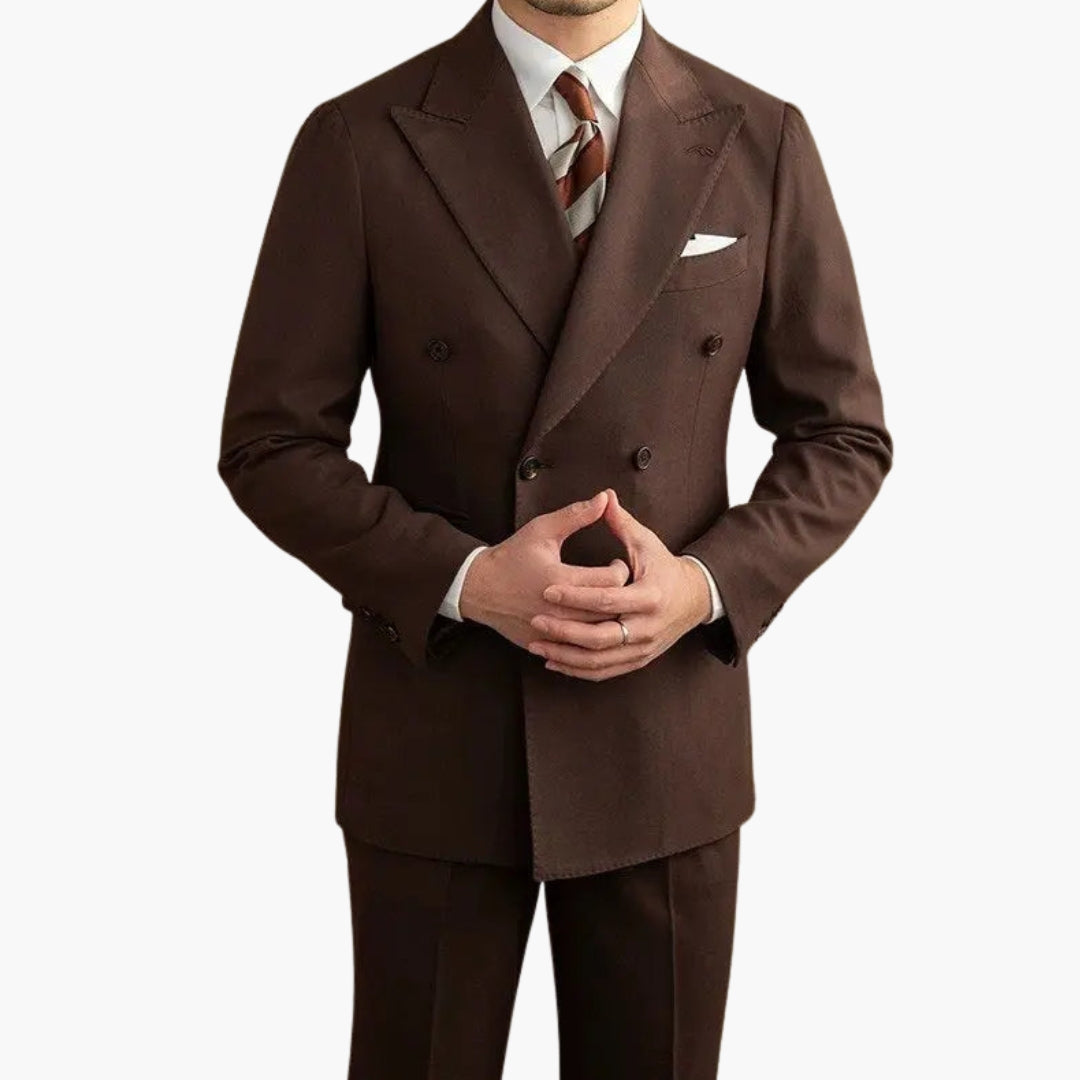 Ensemble costume homme veste à revers pointus