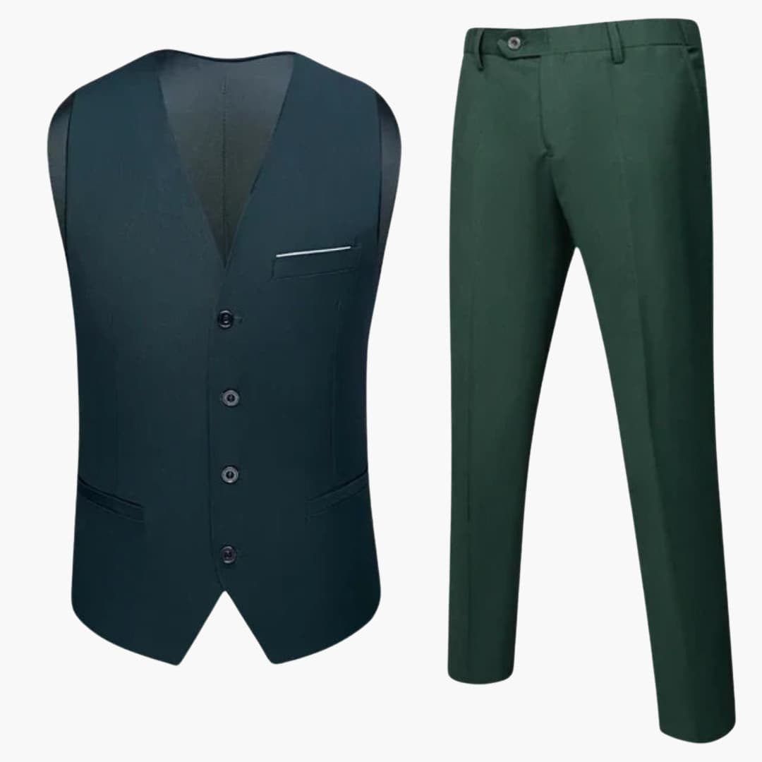 Ensemble gilet et pantalon homme