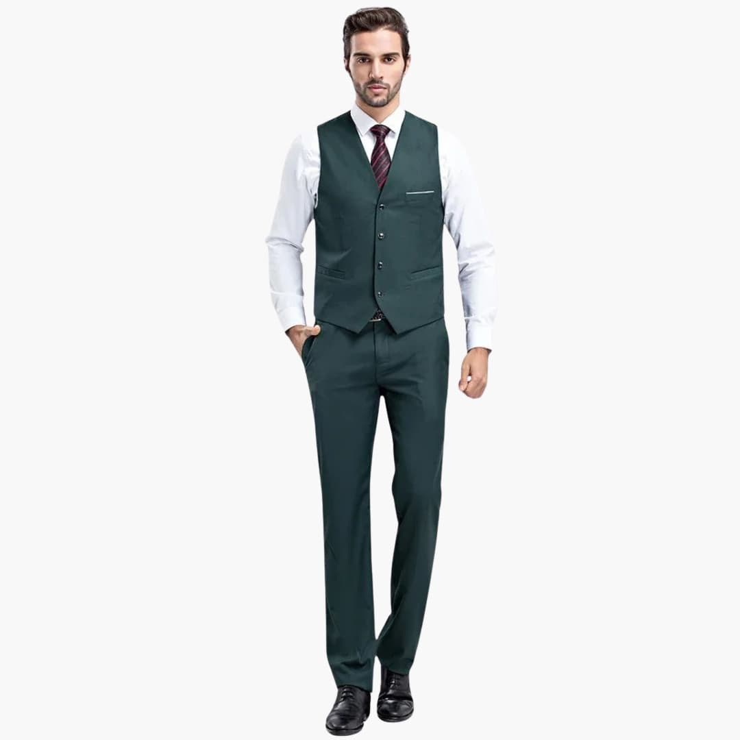 Ensemble gilet et pantalon homme