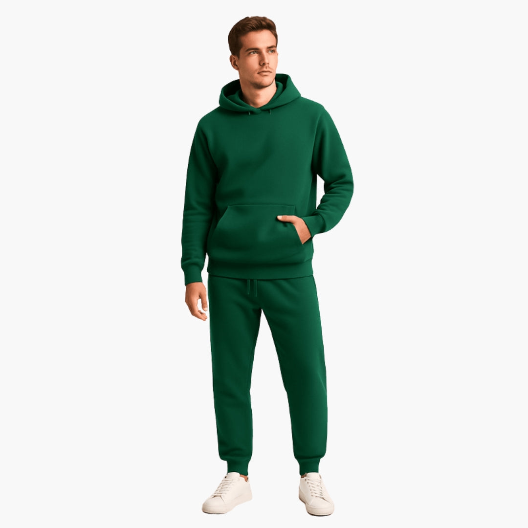 Herren Trainingsanzug-Set mit Kapuzenpullover