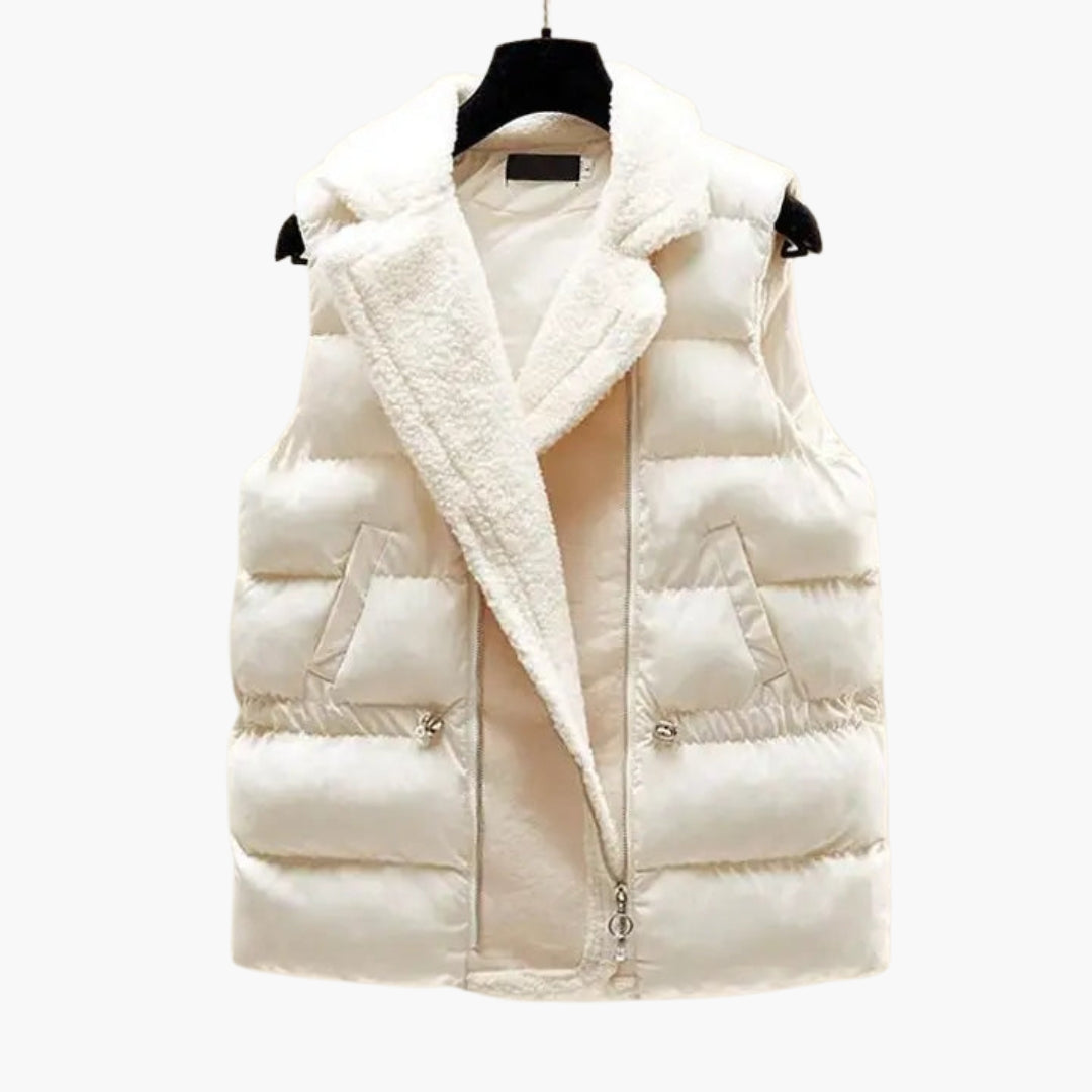 Ensemble trois pièces femme hiver avec pull col roulé