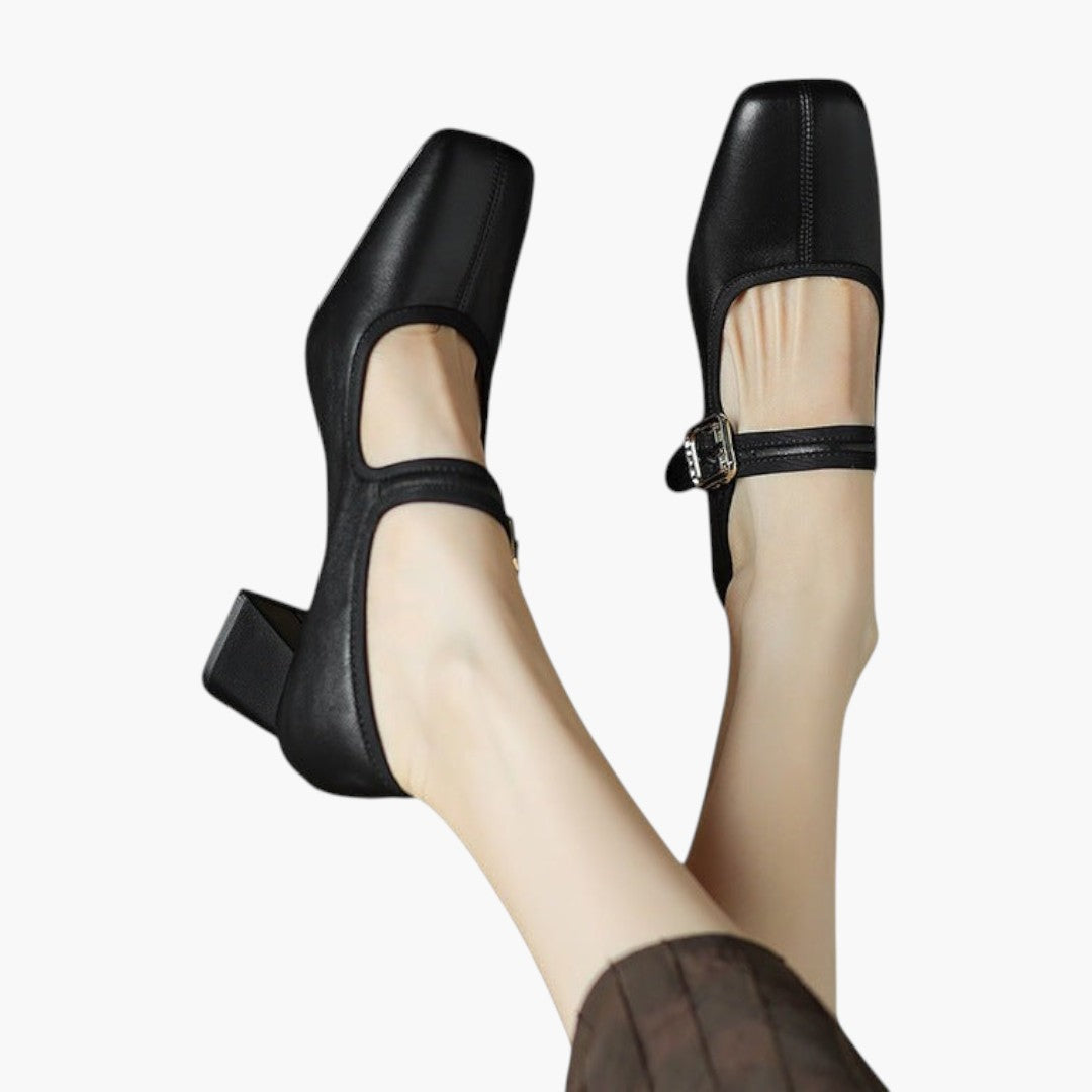 Femmes Chaussures Mary Jane avec Soutien Orthopédique et Bride