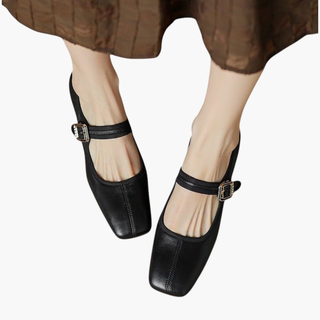 Femmes Chaussures Mary Jane avec Soutien Orthopédique et Bride