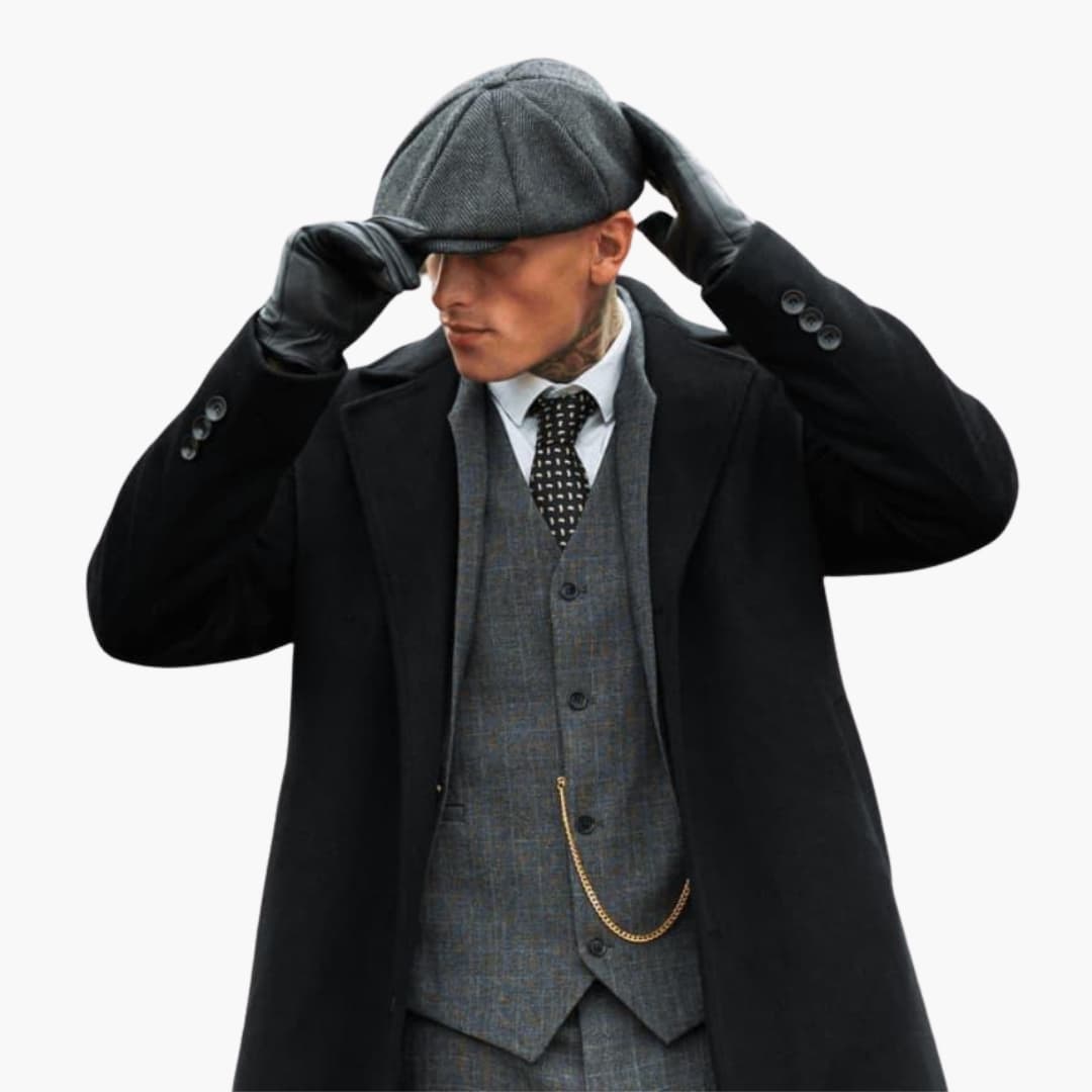 Gants Homme avec Fermeture à Pression