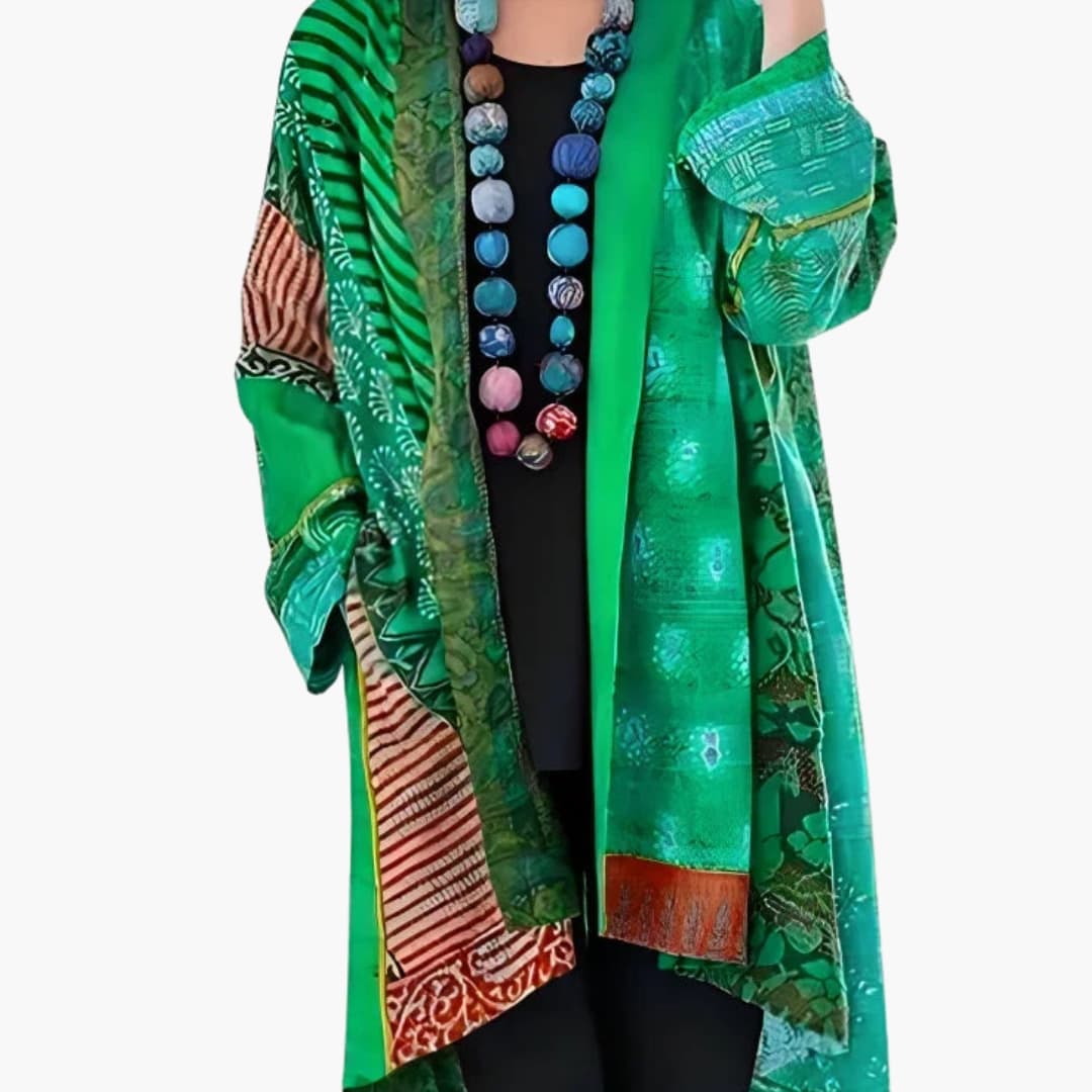 Gilet femme avec coupe droite et surface côtelée