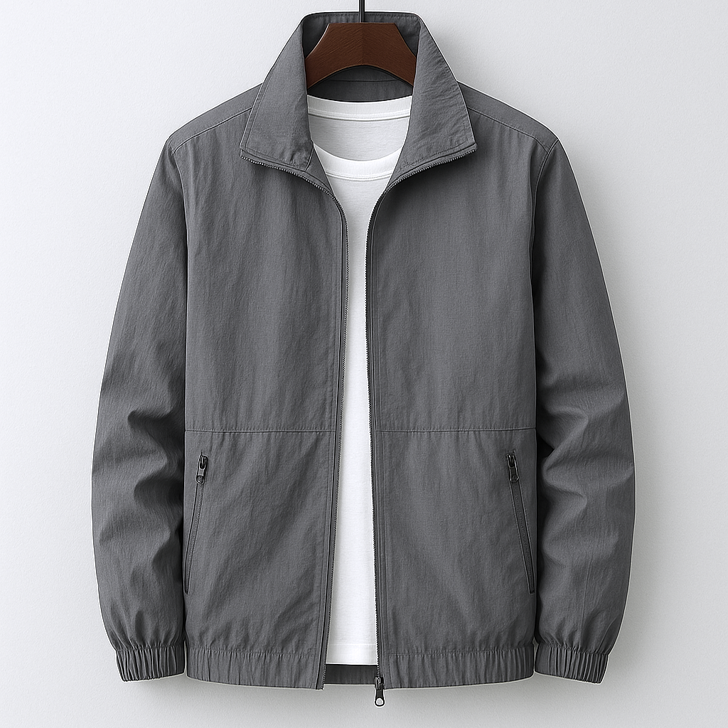 Veste homme mi saison | Coupe ajustée respirante | Poches intérieures discrètes style casual chic