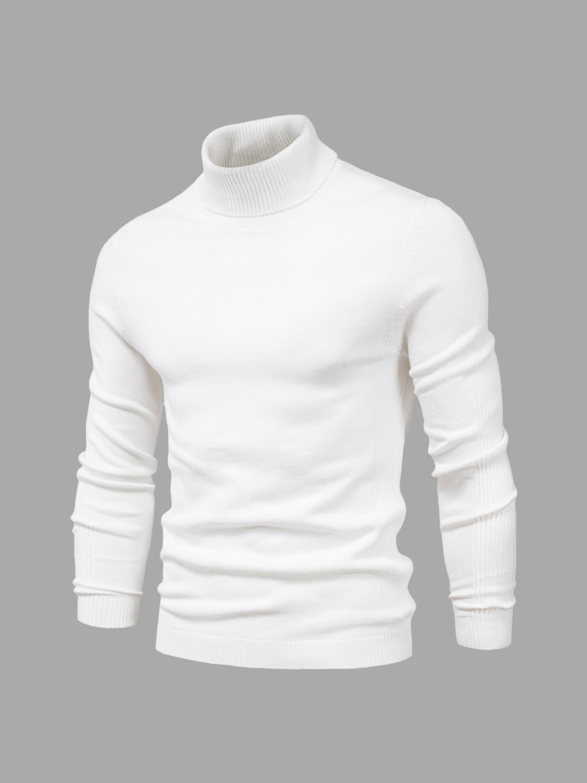 Pull Col Roulé Homme | Lavable En Machine | Coupe Classique | Confort Quotidien