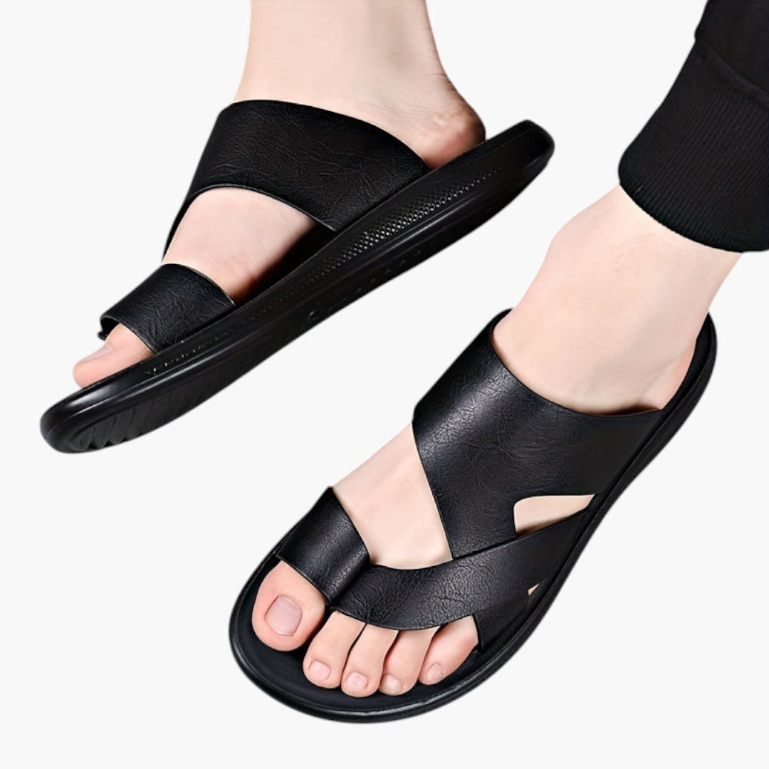 Bequeme Herren-Sandalen mit atmungsaktiver Struktur und leichter Sohle