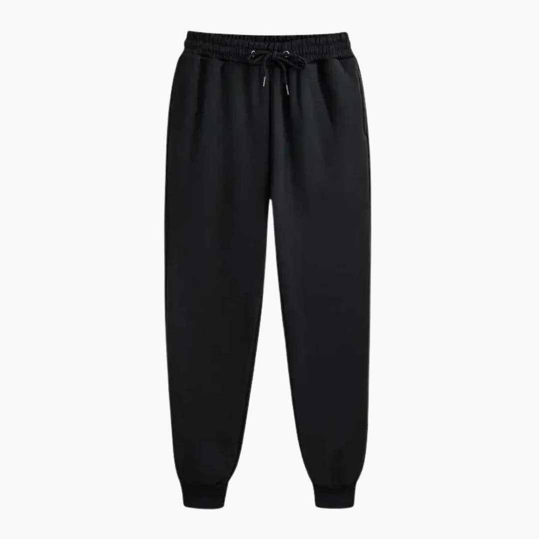 Joggers unissexo com cintura elástica e cordão