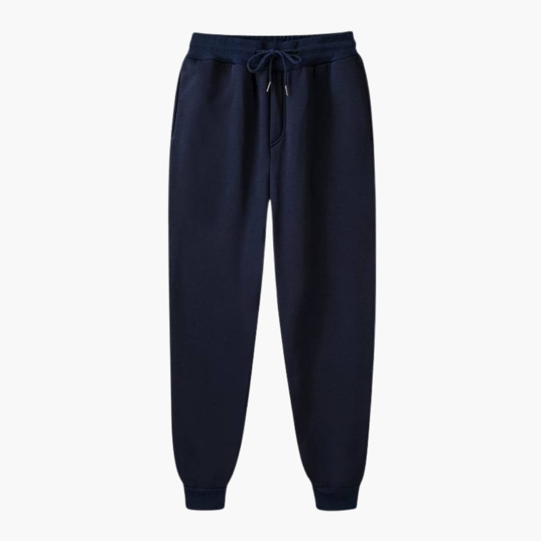 Joggers unissexo com cintura elástica e cordão