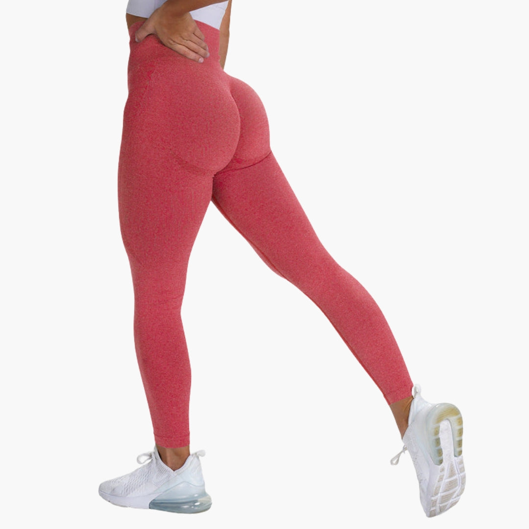 Seamless high-waisted women's sports leggings