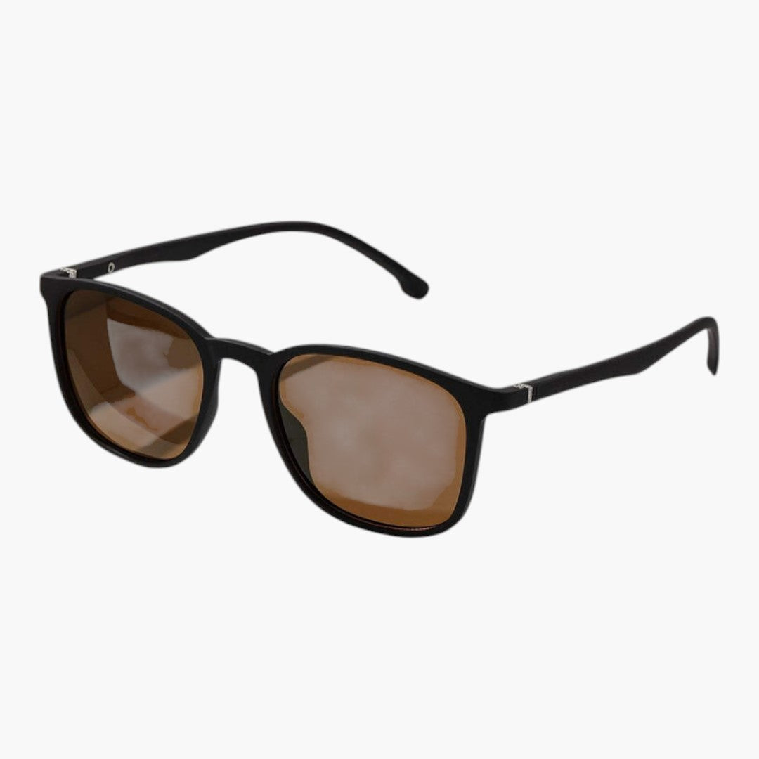 Lunettes de Soleil Femme Carrées avec Verres Teintés et Branches Fines