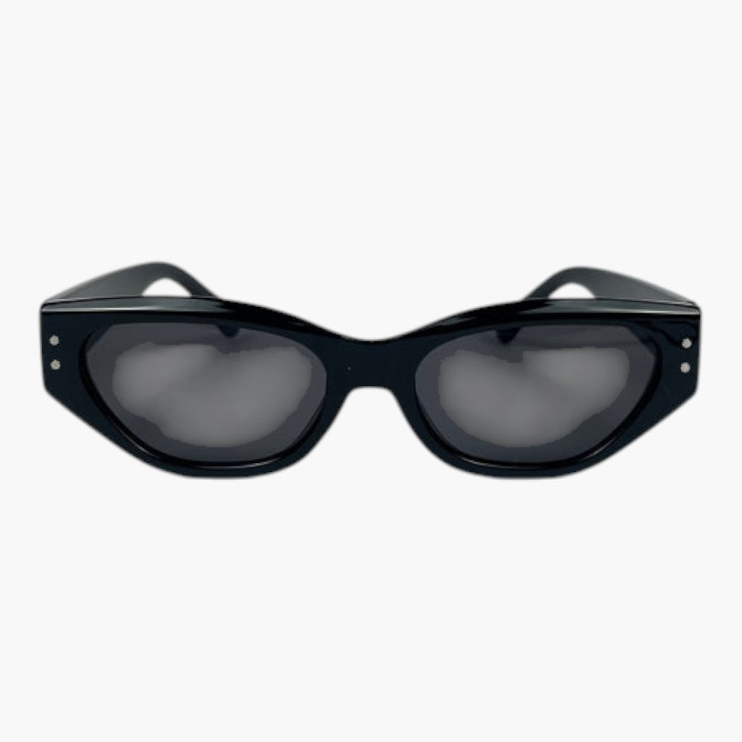 Lunettes de soleil femmes avec forme cat-eye et verres teintés