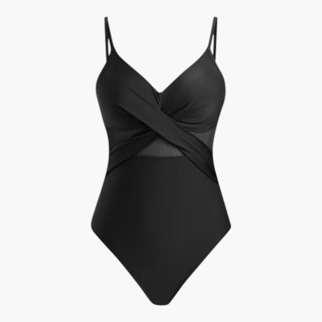 One-piece swimsuit for women with push-up effect