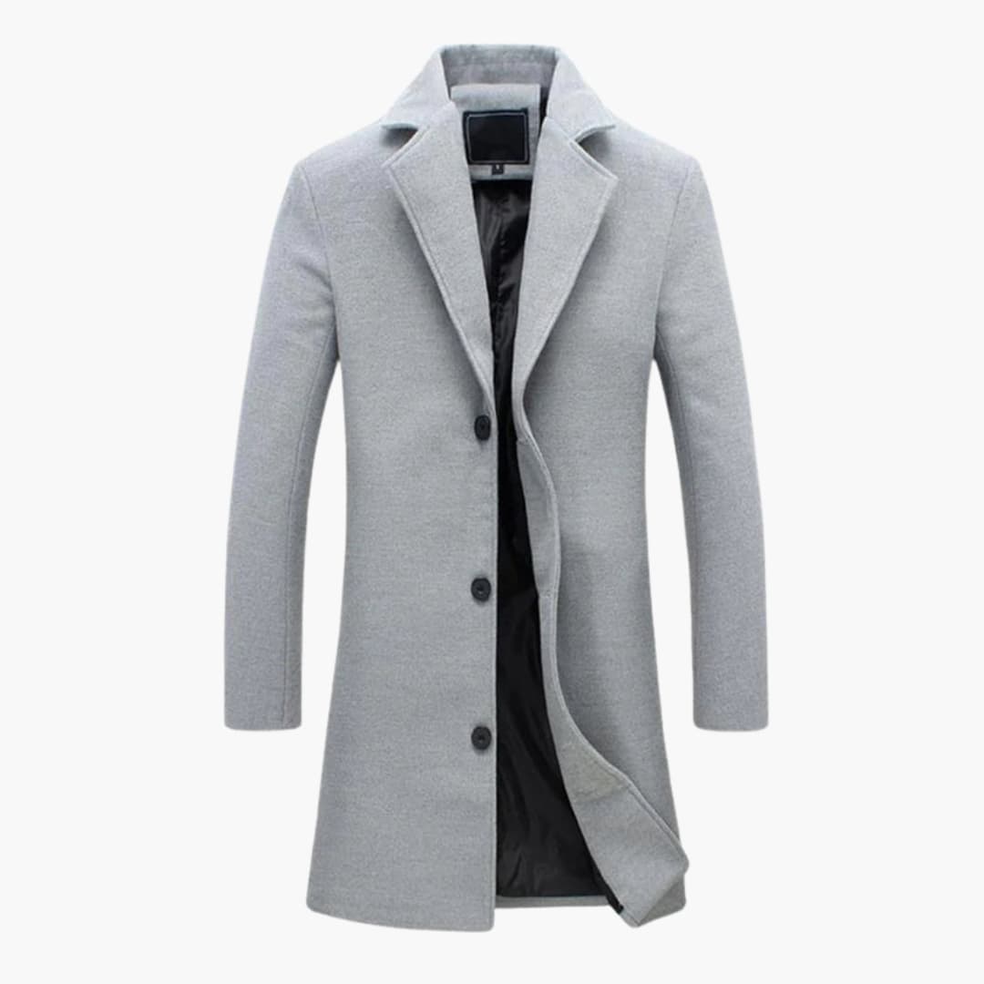 Manteau Long d’Hiver pour Homme avec Capuche